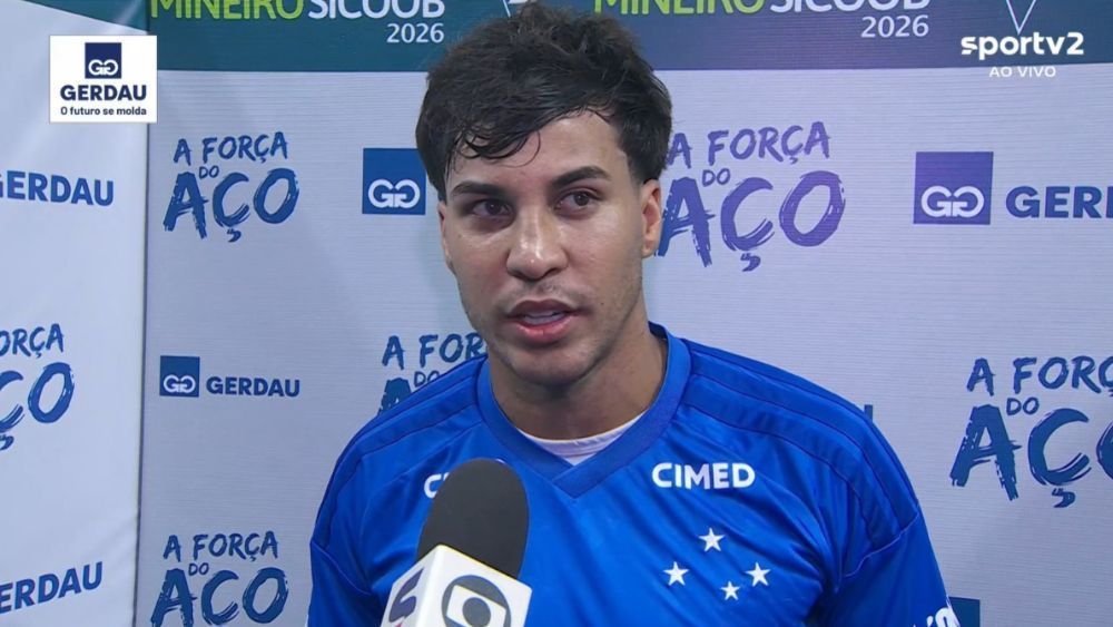 Herói do Cruzeiro na final do Mineiro, Kaio Jorge manda recado à torcida