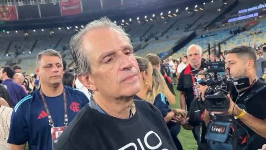 Luiz Eduardo Baptista, o Bap, presidente do Flamengo