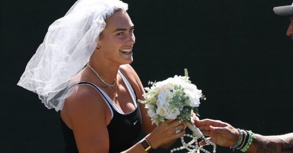 Aryna Sabalenka, top 1 do ranking WTA e noiva de um empresário brasileiro