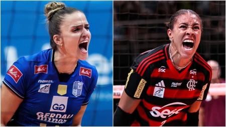 Hillary Johnson, do Minas, e Simone Lee, do Sesc Flamengo
