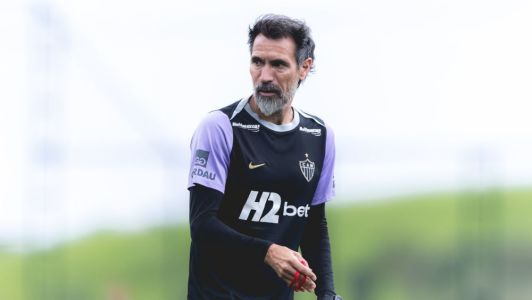 Eduardo Domínguez, técnico do Atlético
