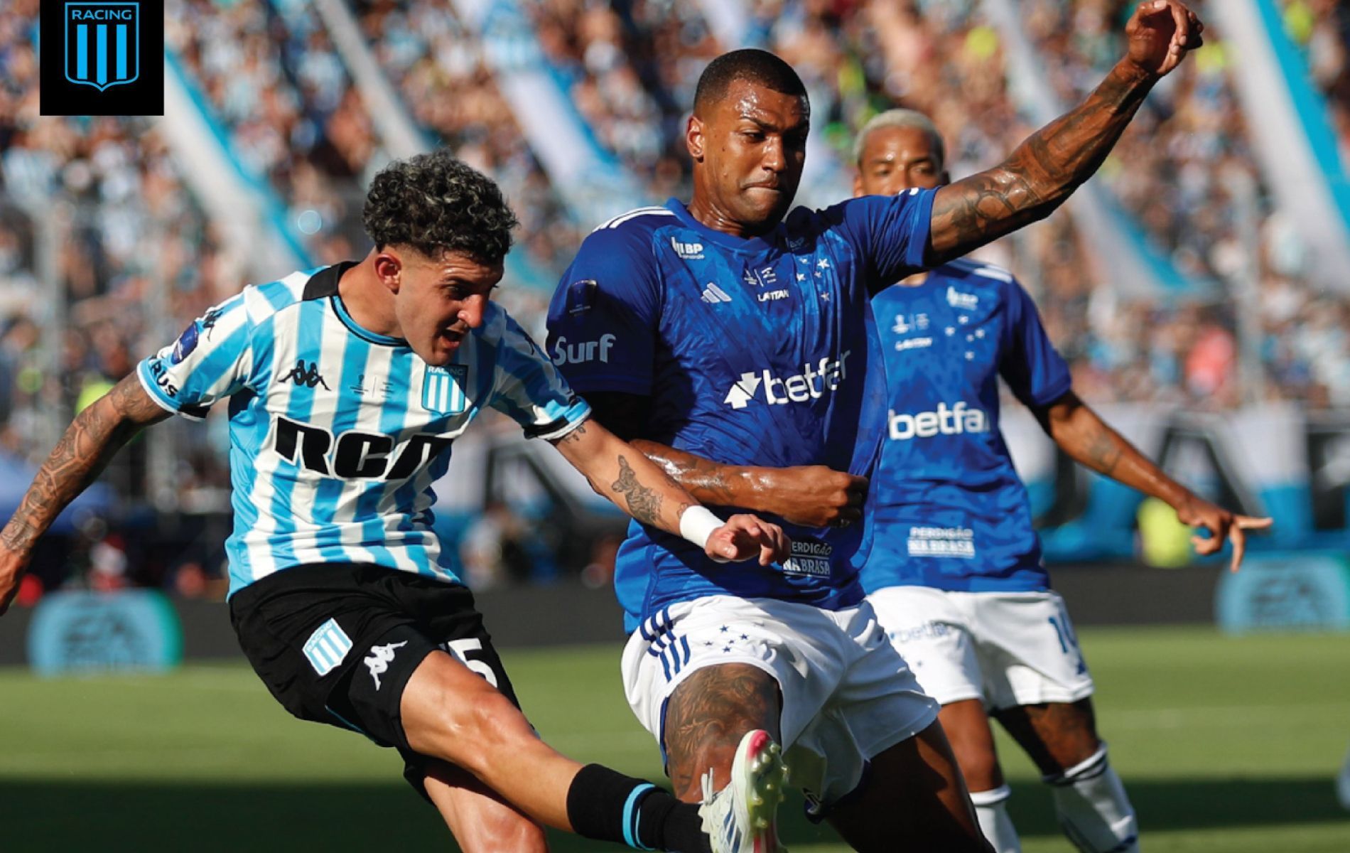 Quem é o 'lateral-artilheiro' do Racing que foi algoz do Cruzeiro e comparado a Cafu