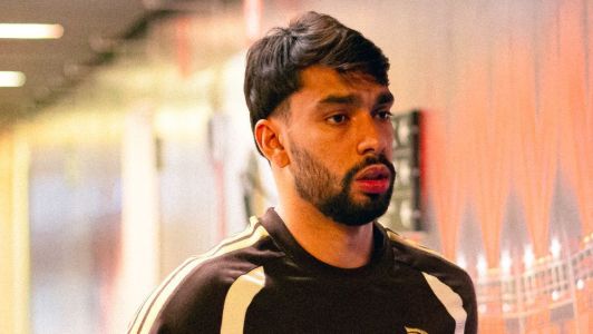 Lucas Paquetá no Maracanã antes da final da Recopa contra o Lanús