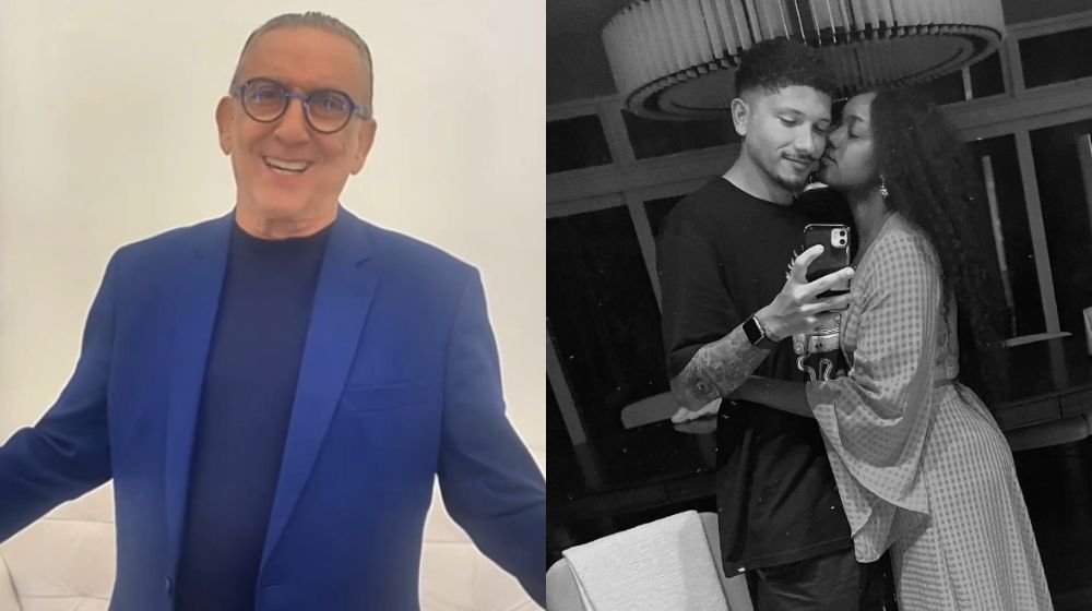Galvão Bueno surpreende Iza e Yuri Lima com ‘narração de nascimento’ da filha; veja