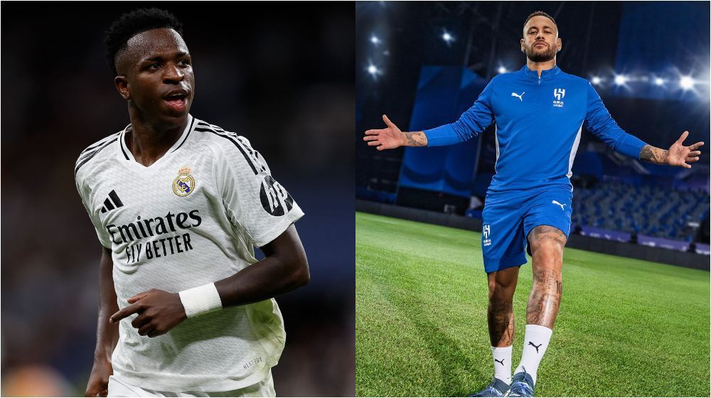Vini Jr estreia em ranking dos jogadores mais bem pagos do mundo; Neymar é 3º
