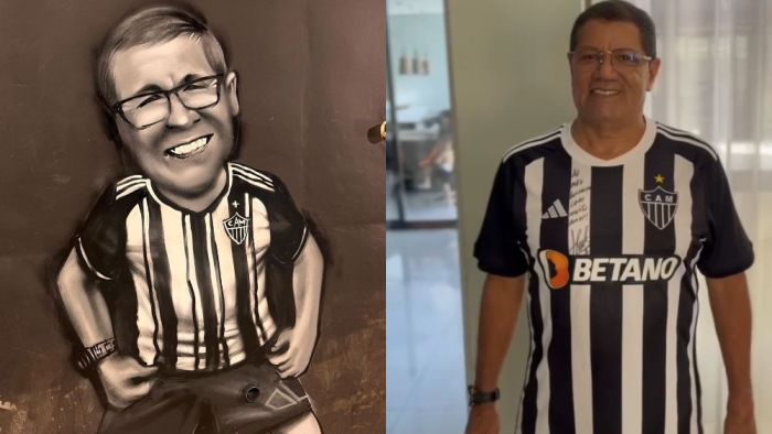 'Seu Gilvan' ganhou homenagem na Arena MRV
