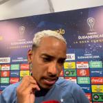 Matheus Pereira se emociona, cai no choro e desabafa após derrota do Cruzeiro na Sula