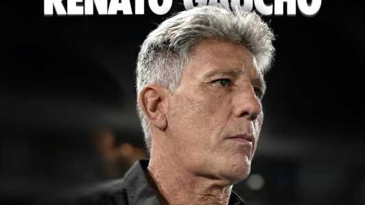 Vasco anuncia Renato Gaúcho