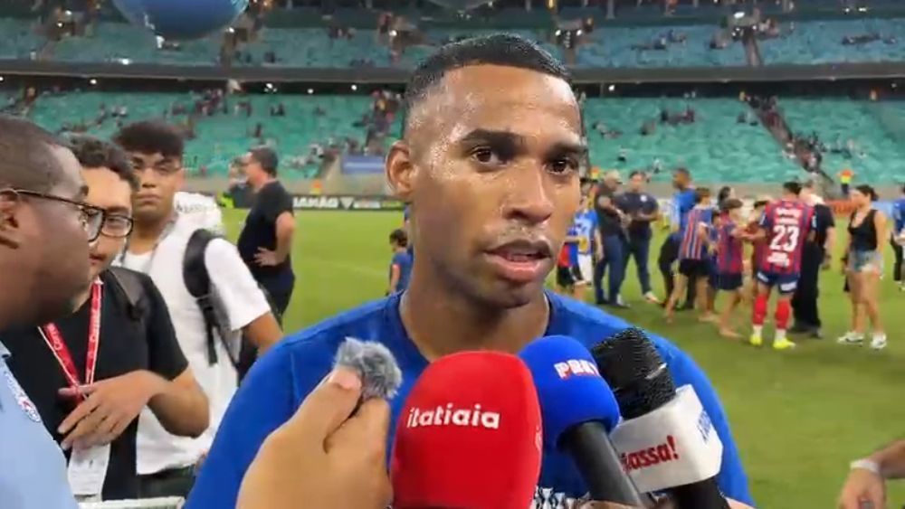 Veja o que disse Jean Lucas, herói do título do Bahia sobre o Vitória no Baiano