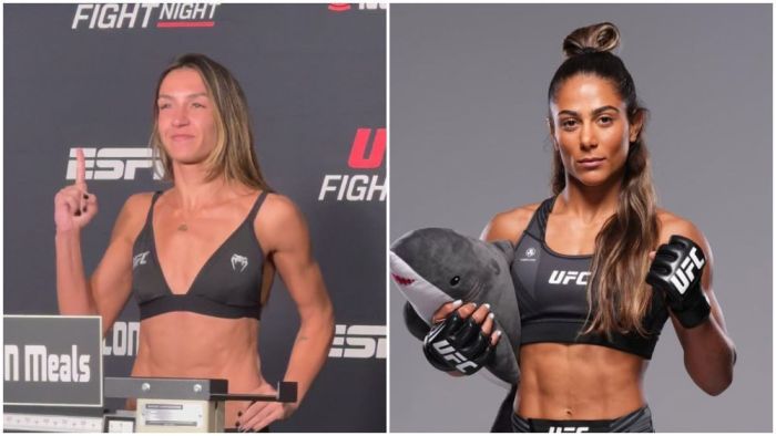 Amanda Ribas e Tabatha Ricci se enfrentarão neste sábado (26), em Abu Dhabi