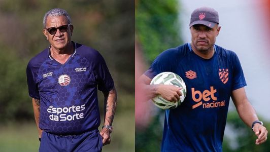 Hélio dos Anjos e Roger Silva, técnicos de Náutico e Sport