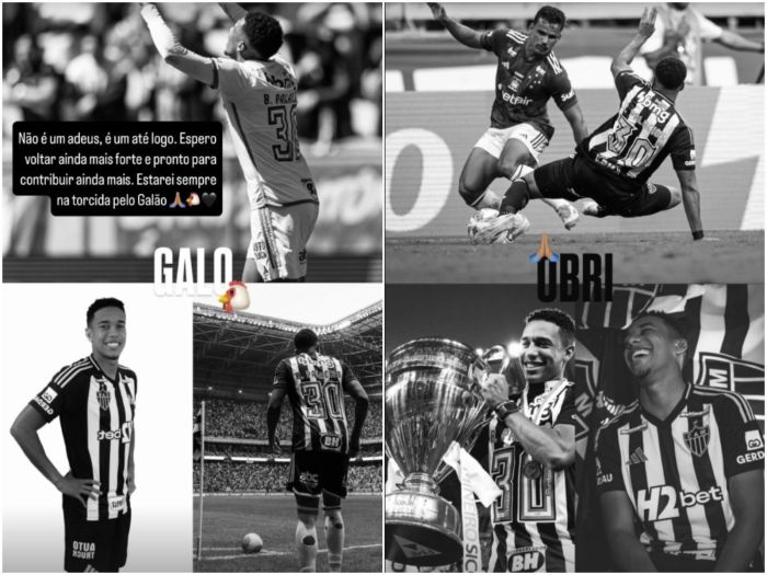 Brahian Palacios se despede do Atlético