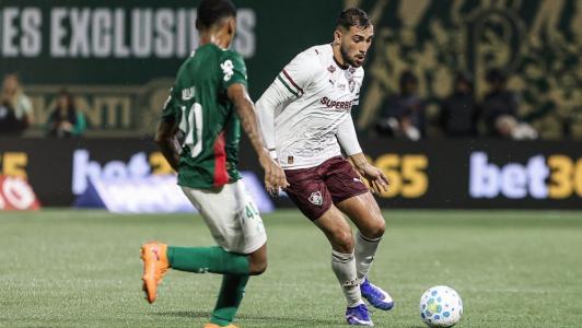 Zagueiro Freytes, do Fluminense em partida contra o Palmeiras