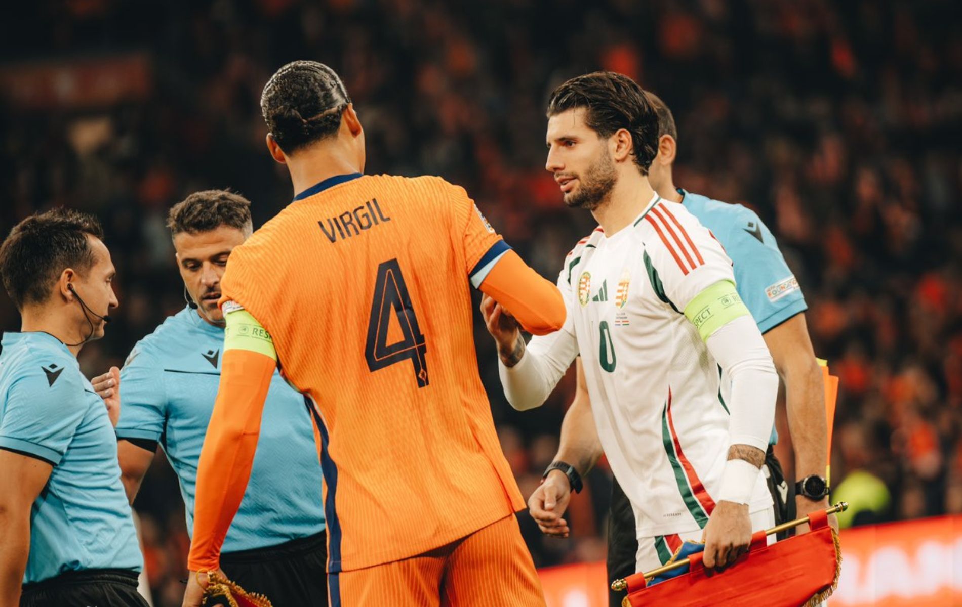 Convulsão paralisa jogo entre Holanda e Hungria pela Liga das Nações