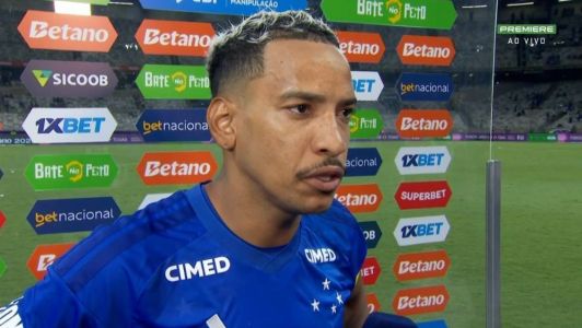 Matheus Pereira reagiu às vaias da torcida do Cruzeiro no Mineirão