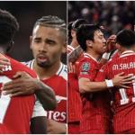 Arsenal e Liverpool goleiam e avançam às oitavas de final da Copa da Liga