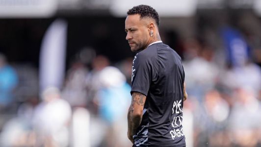 Craque do Santos, Neymar está fora há mais de um mês