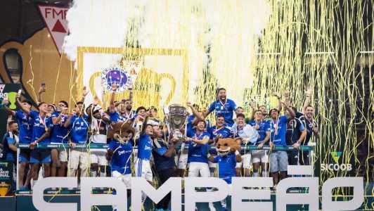 Elenco do Cruzeiro Campeão Mineiro 2026 • Gustavo Aleixo/Cruzeiro