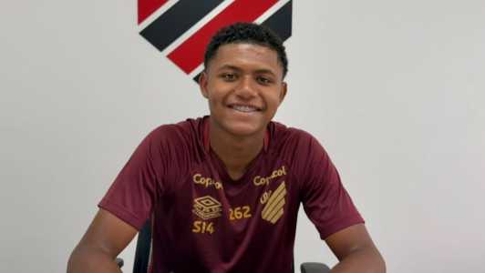 Kaick Ernani, novo jogador do Athletico-PR