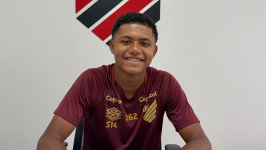 Kaick Ernani, novo jogador do Athletico-PR