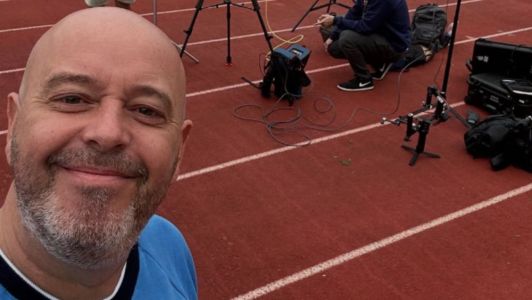 Apresentador Alex Escobar