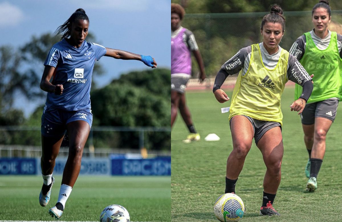 Atlético e Cruzeiro entram em campo neste fim de semana pelo Mineiro Feminino