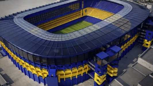 Projeto da obra da Bombonera