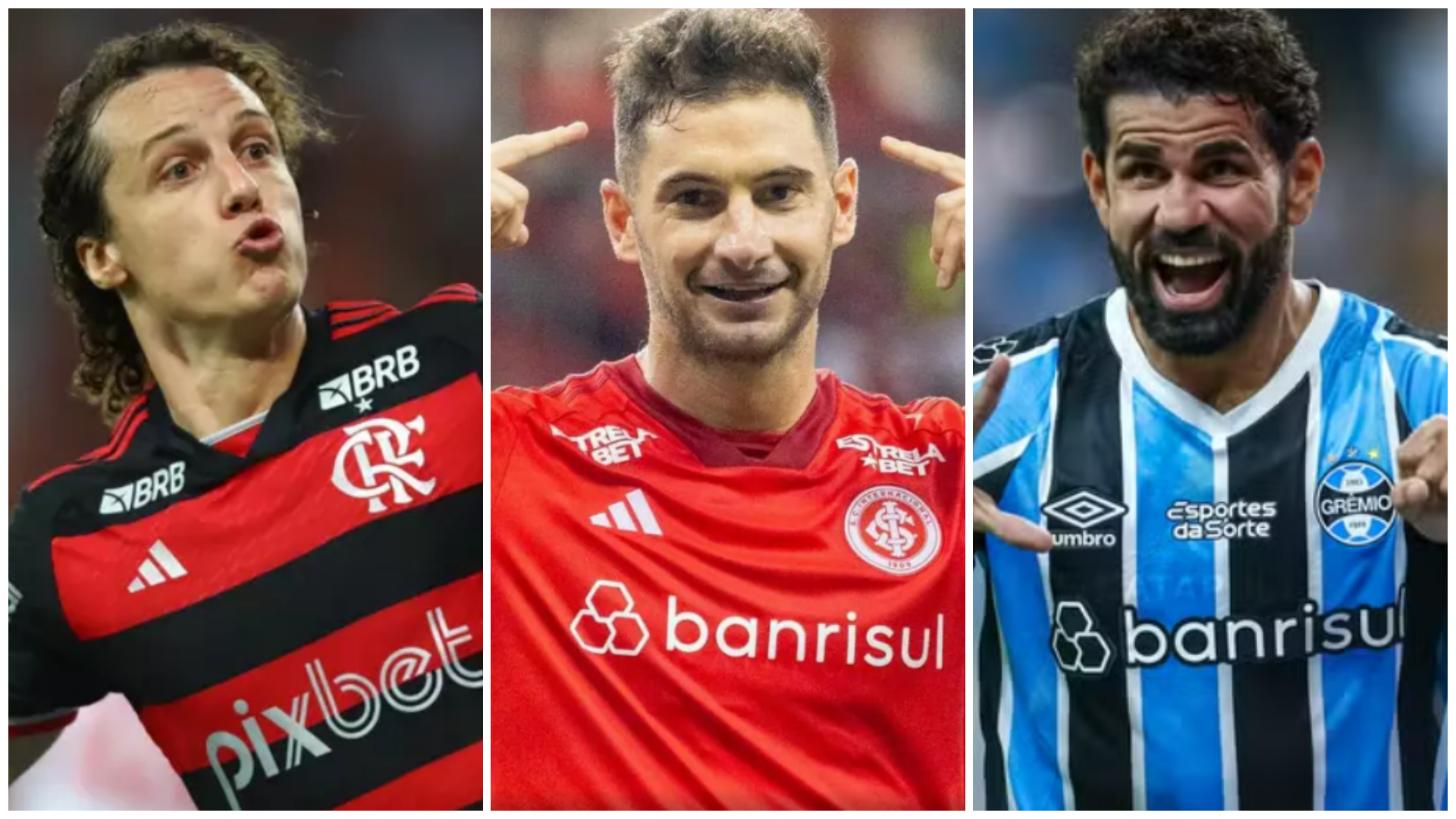 Cabem no seu time? Alario, David Luiz e Diego Costa integram lista de ‘livres’ ou negociáveis; veja
