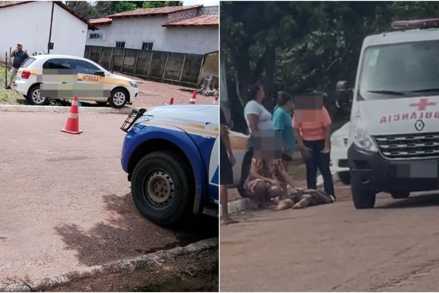 Idosa perde controle e atropela criança durante prova para tirar CNH no Tocantins