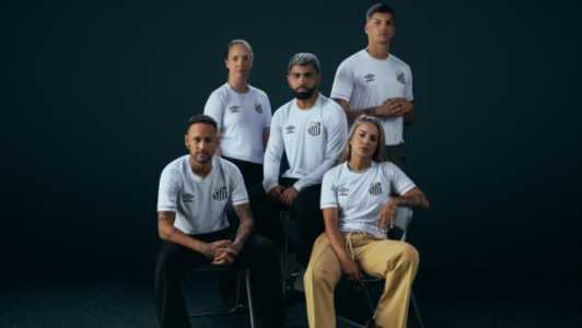 Camisa branca do Santos para a temporada de 2026