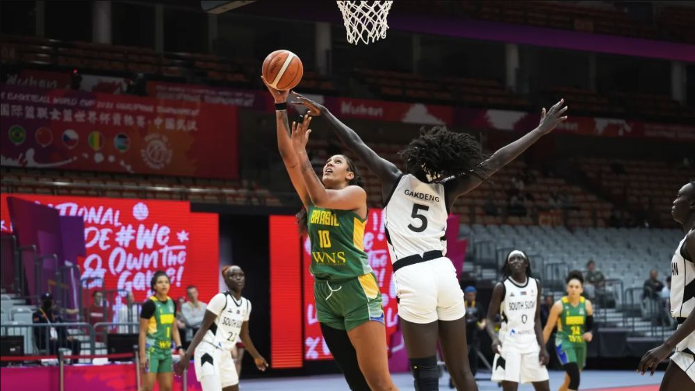 Brasil vence Sudão do Sul no Pré-Mundial Feminino de Basquete e Kamilla Cardoso é eleita MVP