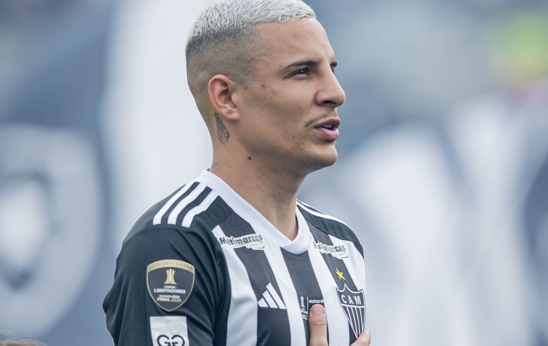 Arana pede desculpas e manda recado à torcida do Atlético após vice da Libertadores