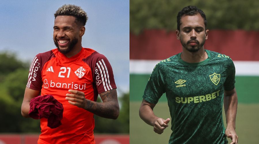 Internacional x Fluminense: veja os prováveis times pelo Brasileiro
