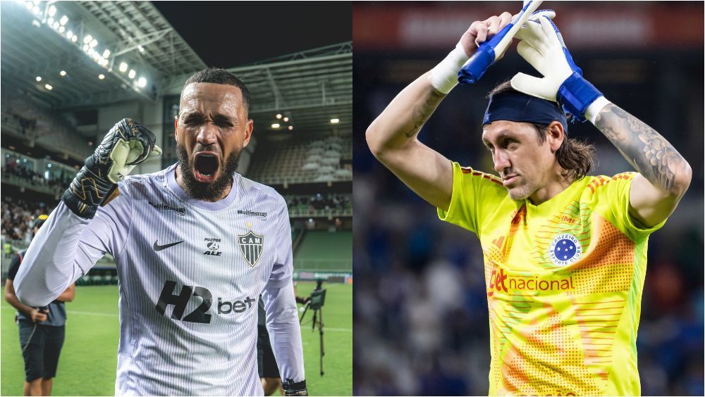 Atlético x Cruzeiro: trio do sportv escolhe o melhor entre Everson e Cássio