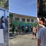 Eleitores ansiosos formam filas para votar em Minas; veja fotos