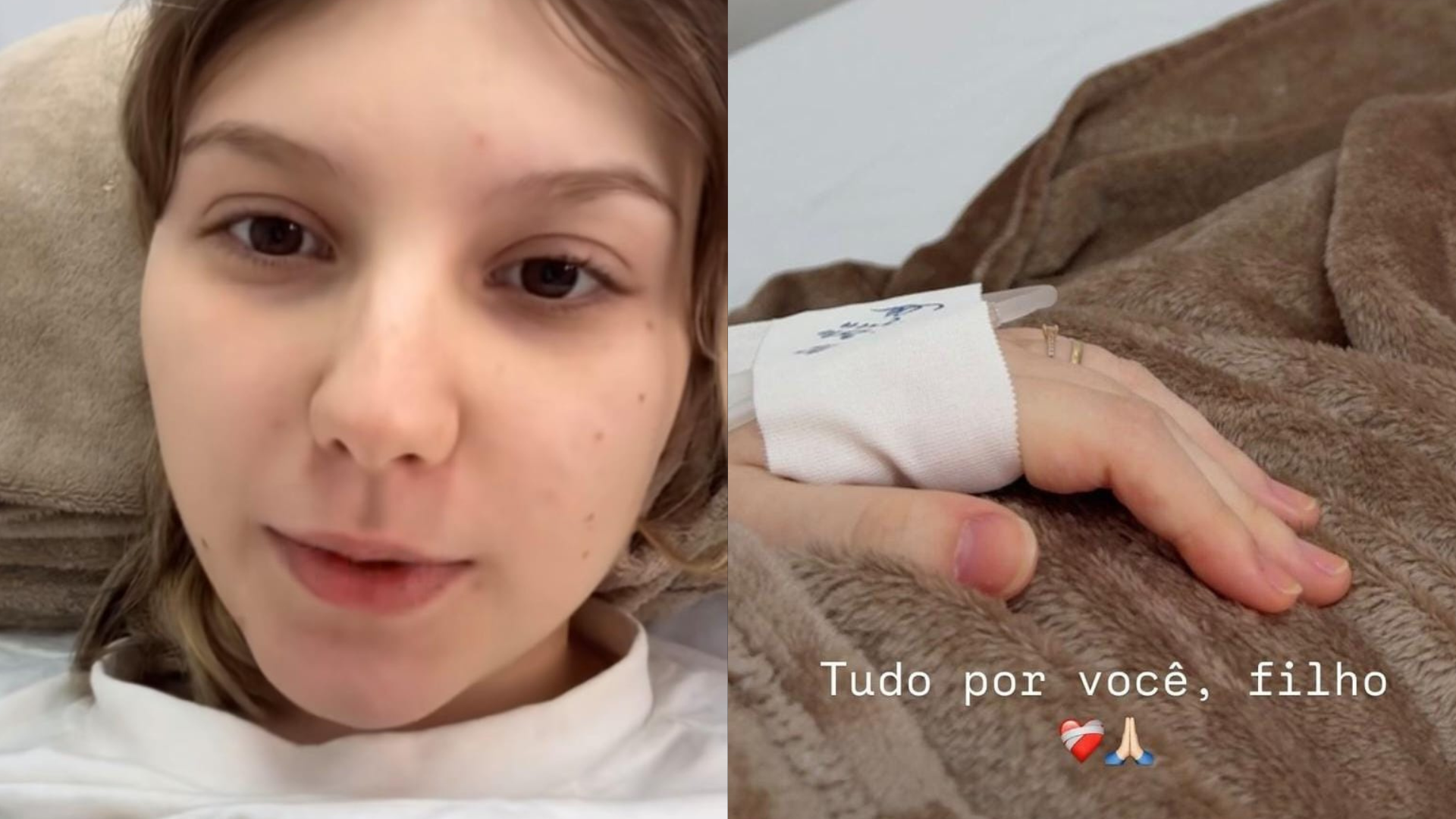 Grávida, Isabel Veloso faz declaração ao filho durante quimioterapia: 'tudo por você'