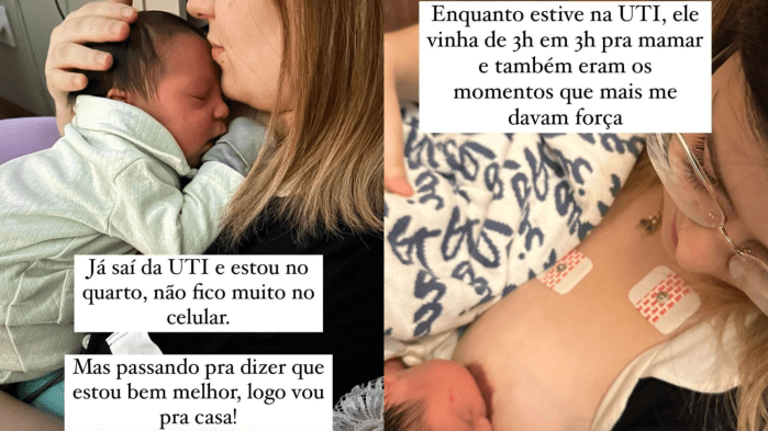 Primeiros registros de Viih Tube após deixar a UTI 
