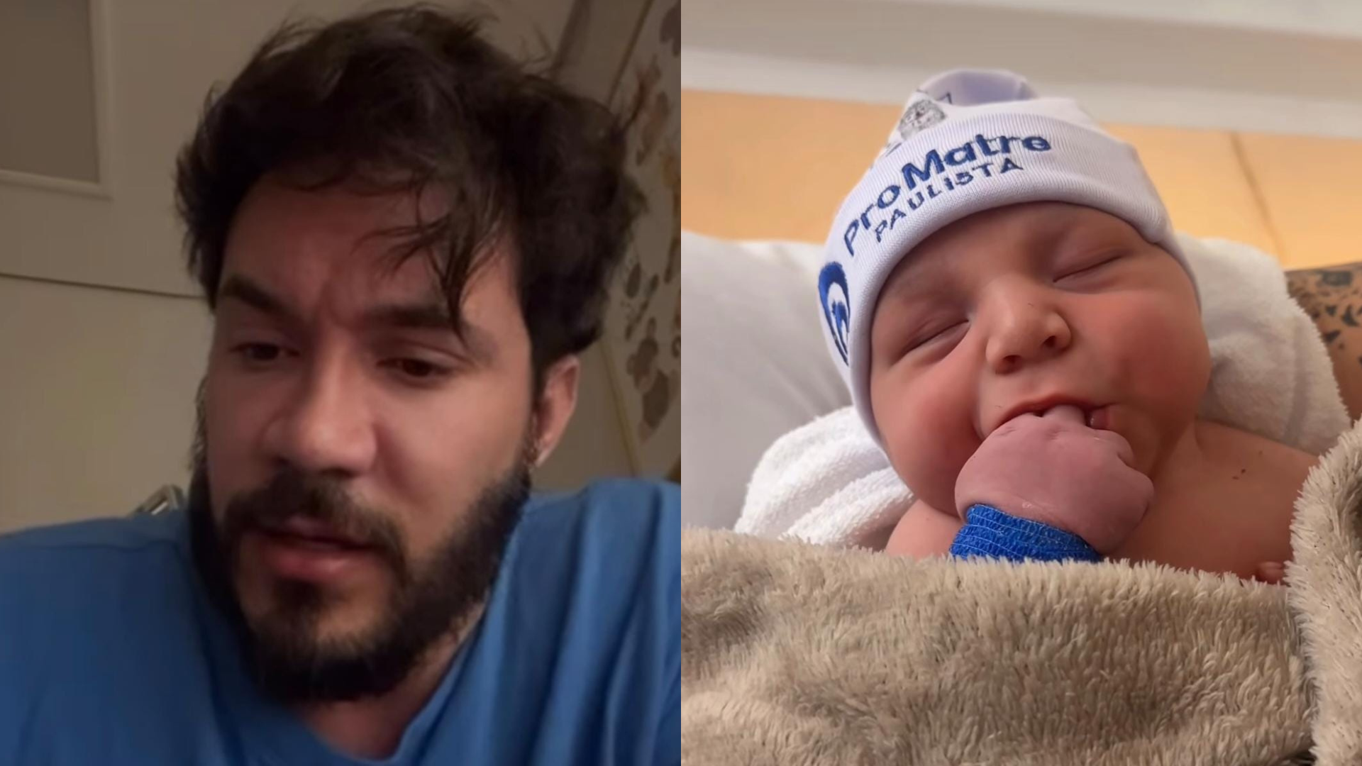 Eliezer compartilha nova etapa no tratamento do filho Ravi, internado na UTI