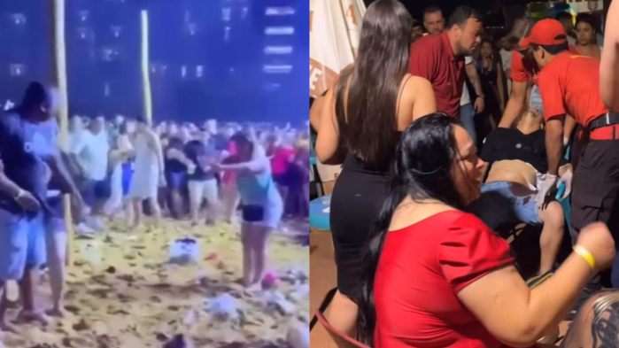 Tiroteio em show do Menos é mais Tiroteio em show do Menos é Mais
