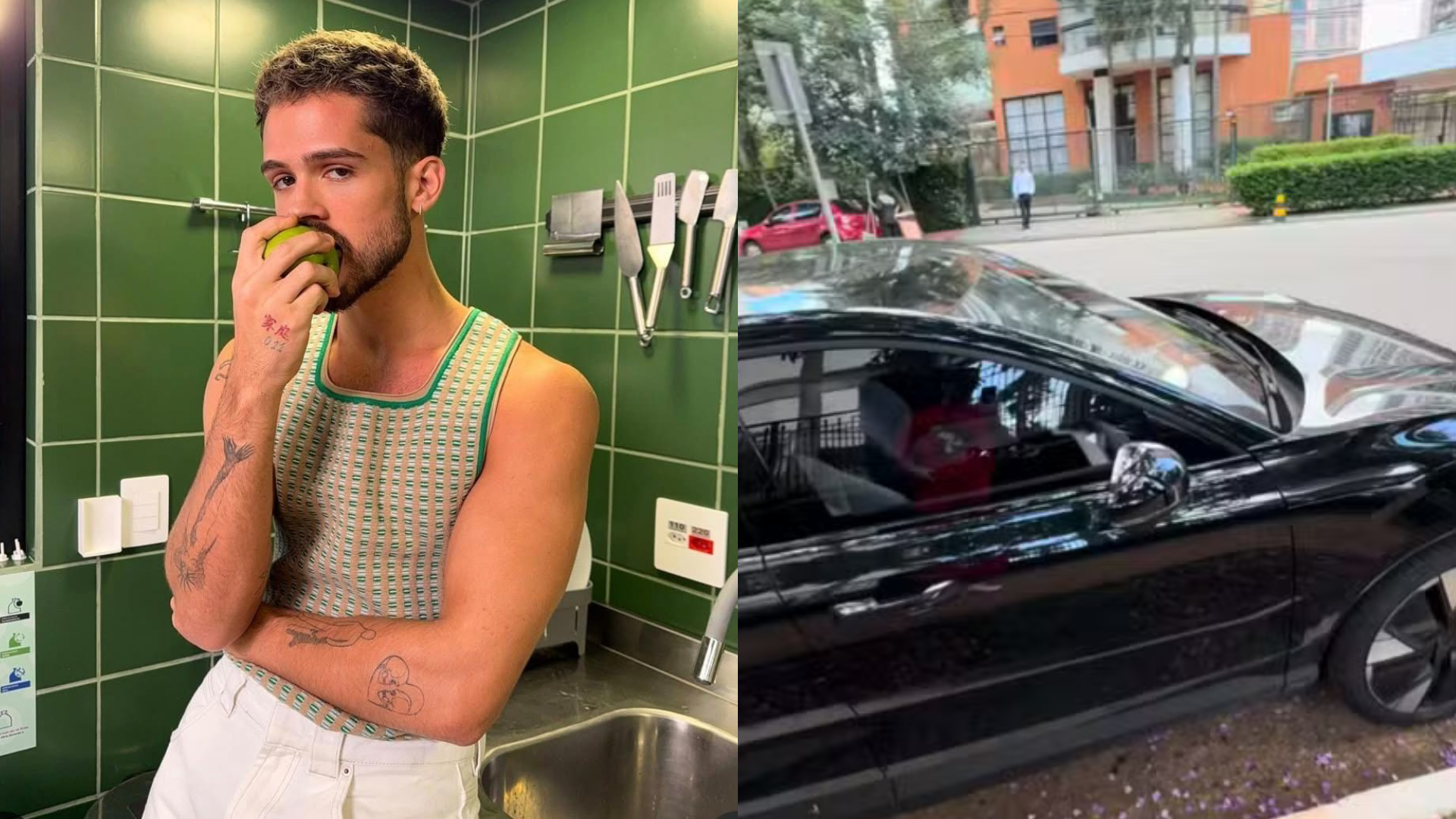 João Guilherme comemora compra de carro avaliado em R$ 230 mil; veja fotos