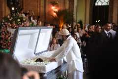 Fran Gil se despede da mãe