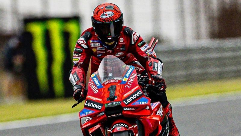 MotoGP: Bagnaia vence corrida sprint no Japão e diminui vantagem para Jorge Martín