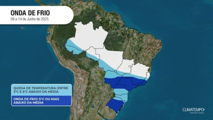 Apesar de não ser tão forte quanto o episódio registrado em maio, este novo sistema será tão abrangente quanto o primeiro.