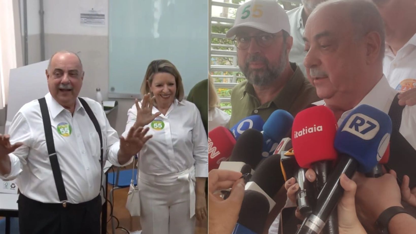 Fuad Noman (PSD), candidato à reeleição, vota em Belo Horizonte