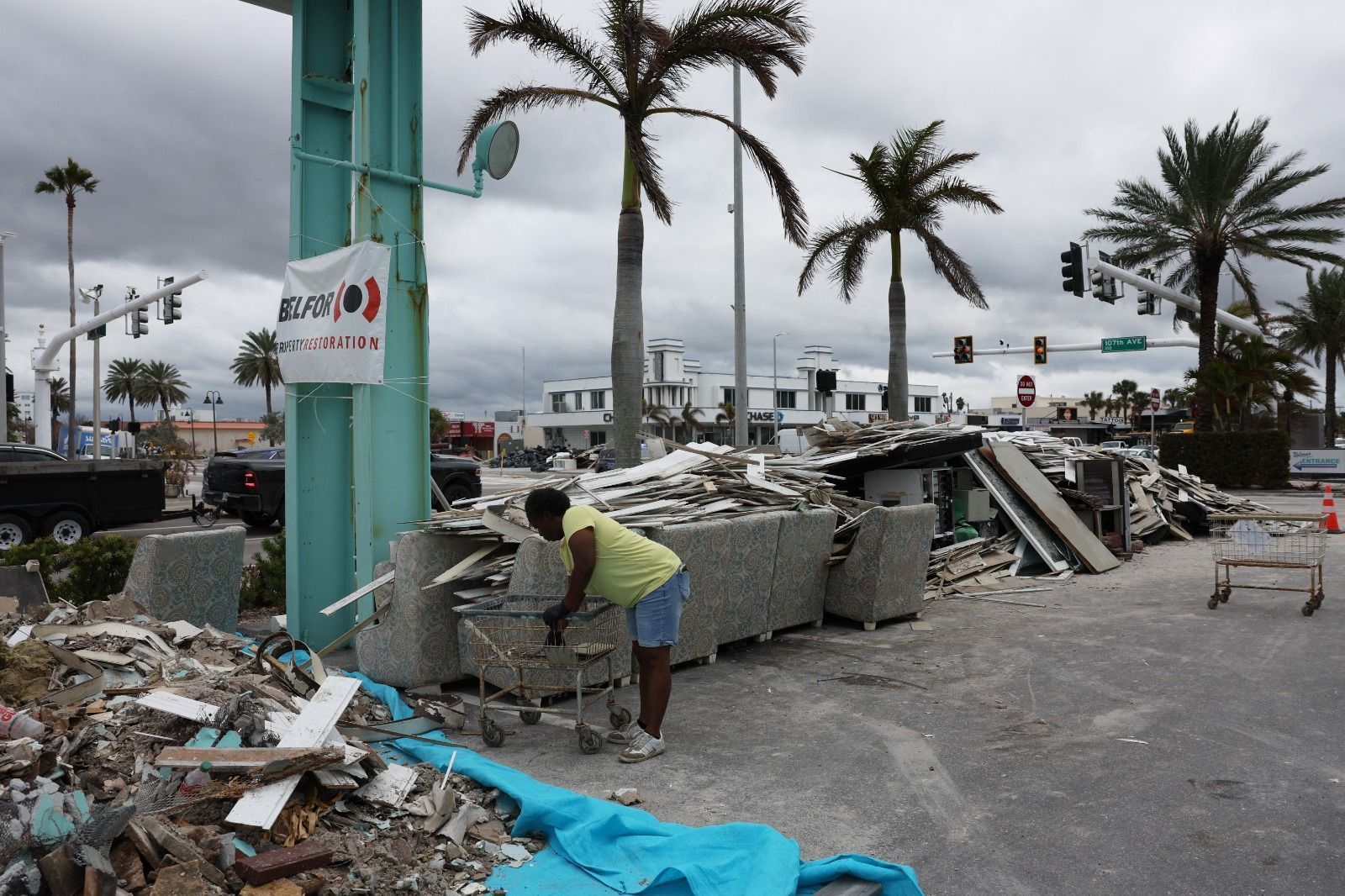 No caminho do furacão Milton, prefeita da Flórida faz apelo por evacuação: 'vocês vão morrer'