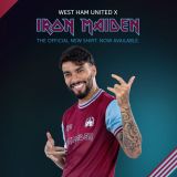 Nova camisa comemorativa do West Ham em colaboração com o Iron Maiden