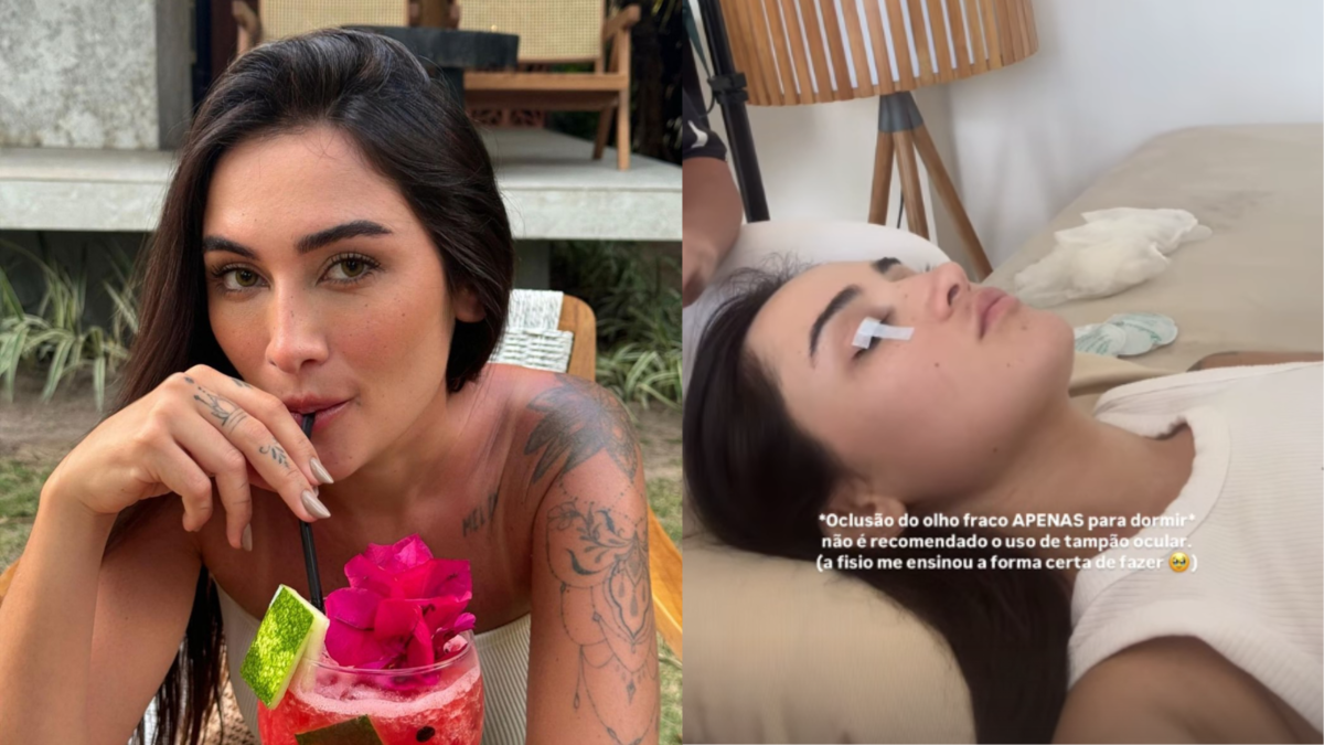 Gabi Melim mostra rotina para conseguir dormir após diagnóstico de paralisia