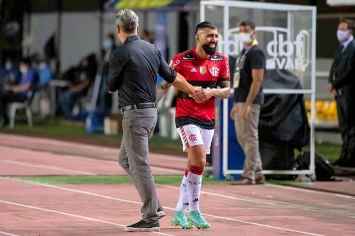 Gabigol rendeu bem sob o comando de Renato Gaúcho Gabigol rendeu bem sob o comando de Renato Gaúcho