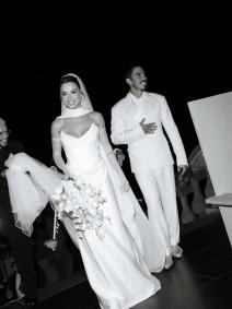 Gabriel David e Giovanna Lancellotti se casam no Rio