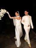 Gabriel David e Giovanna Lancellotti se casam no Rio